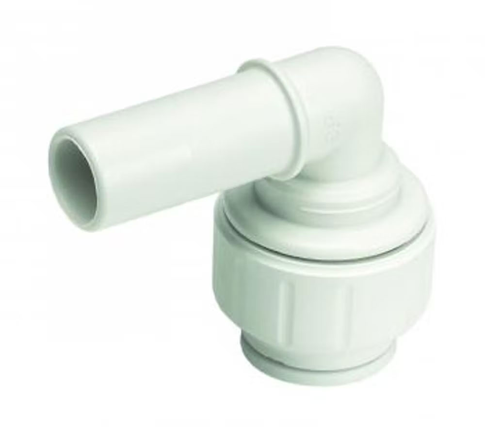 10mm x 15mm Speedfit Stem Elbow White