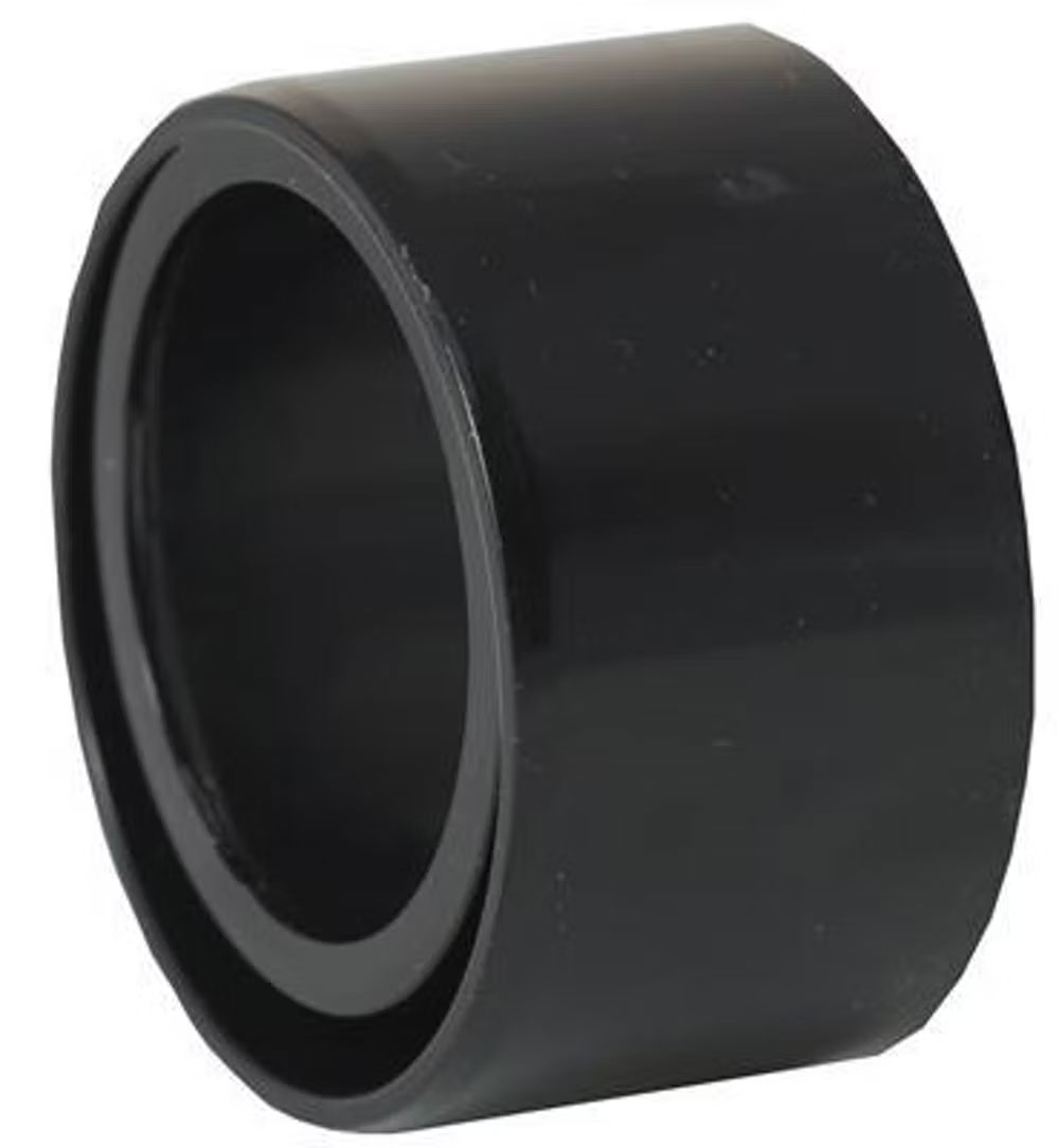 WASTE SOLVENT WELD 40MM X 32MM REDUCER BLACK