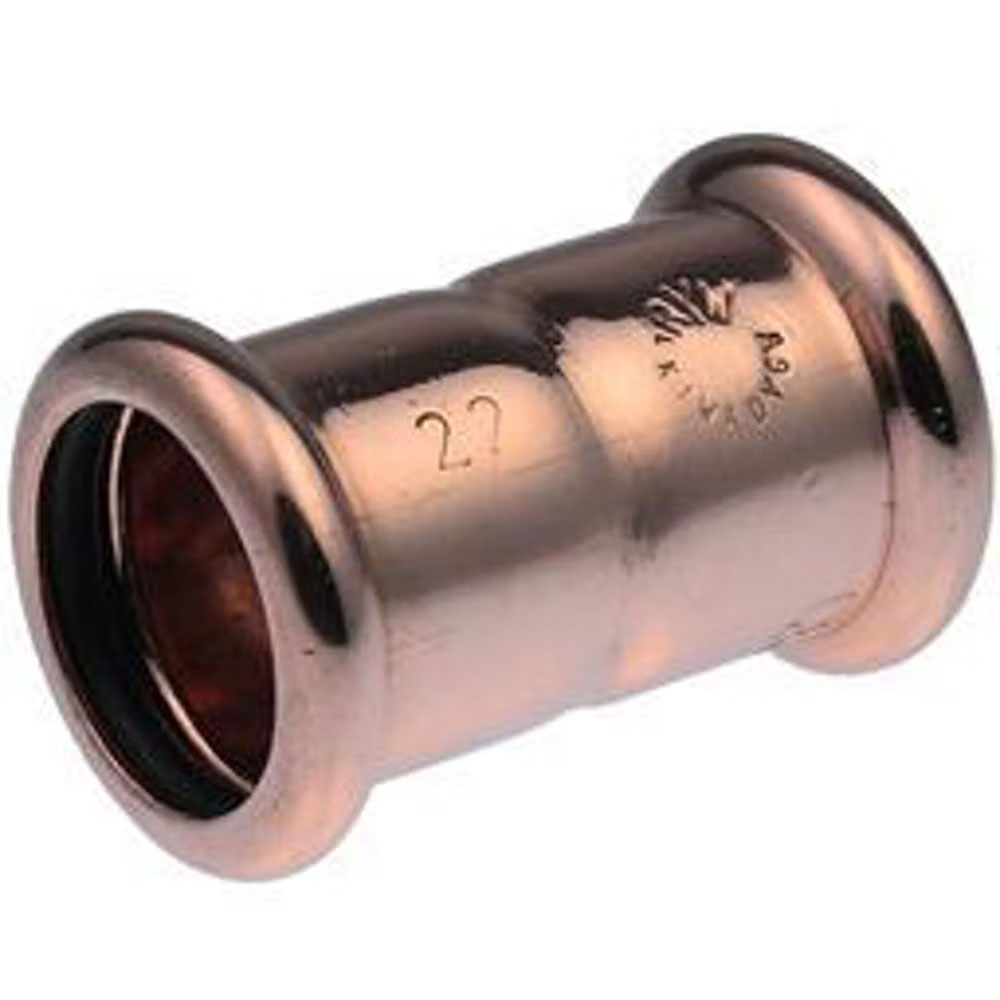 38020 Pegler Xpress S1 straight coupling 22mm Copper