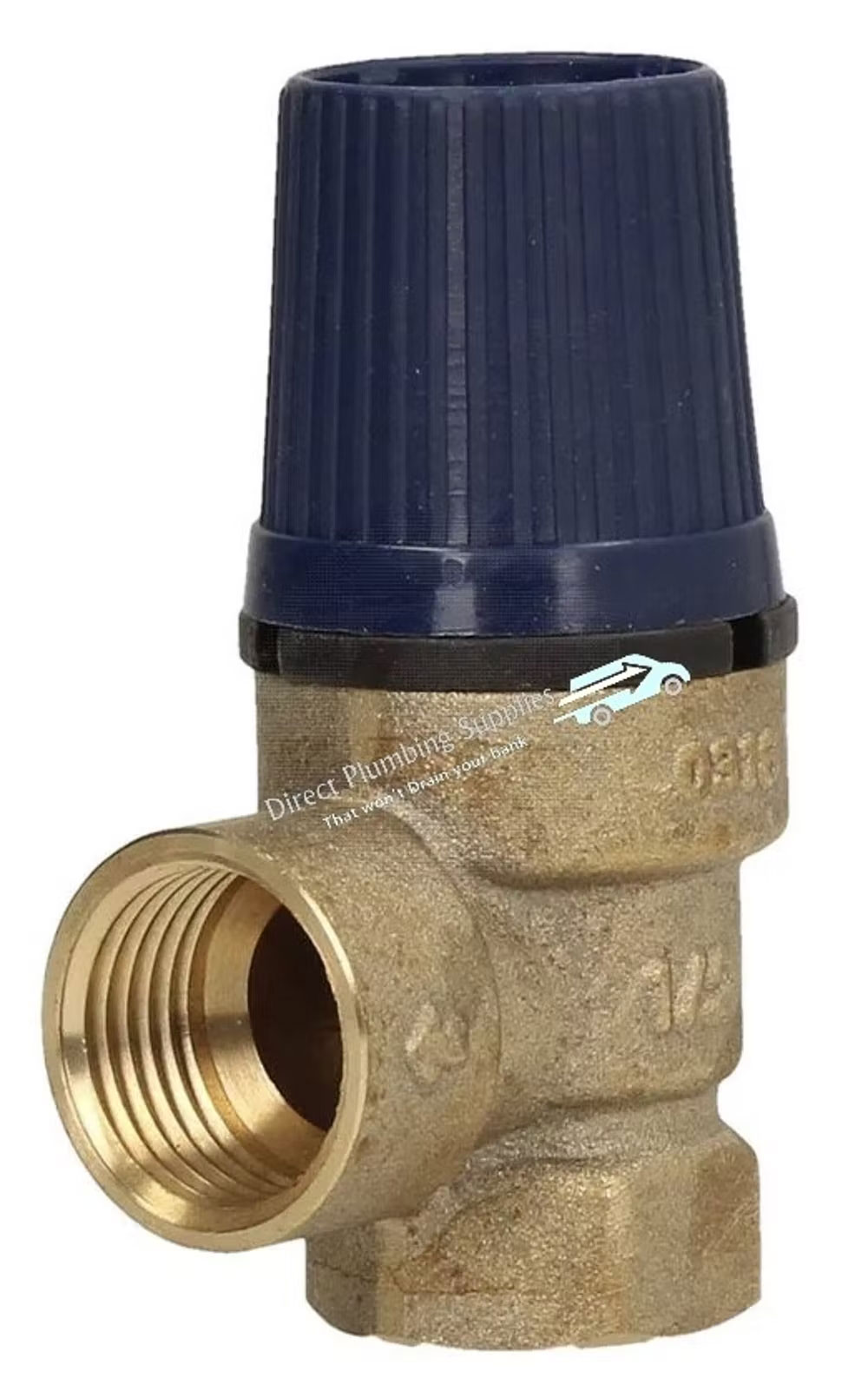 Yorhe 1/2" Female x 1/2" Female 3 Bar Safety Relief Valve