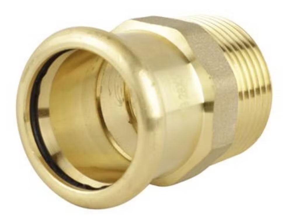 Pressfit Water 42mm x 1 1/2" Male Adapter