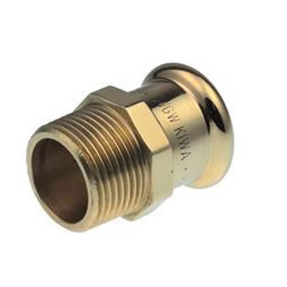 38119 Pegler Xpress S3 straight M.I. connector 35mm x 1.1/4" Copper