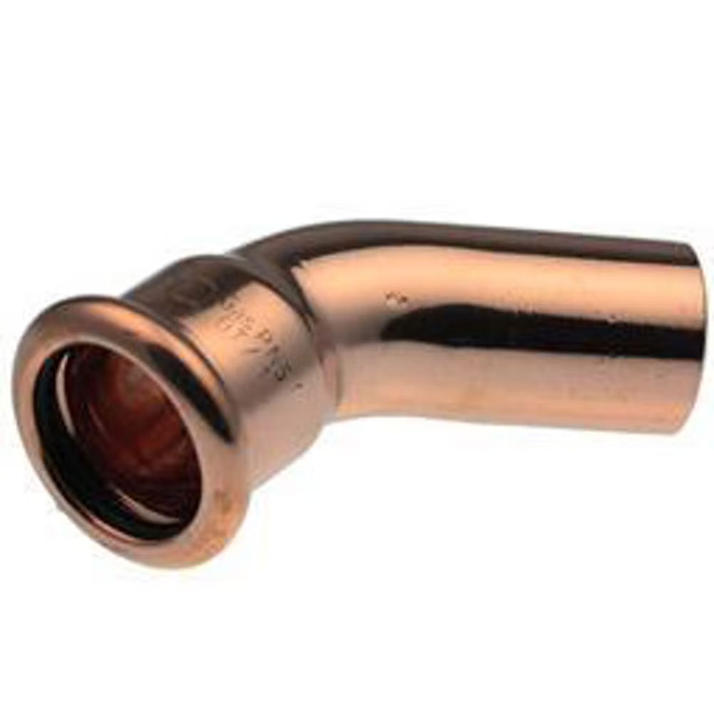 38405 Pegler Xpress S21S 45 degree street elbow 22mm Copper