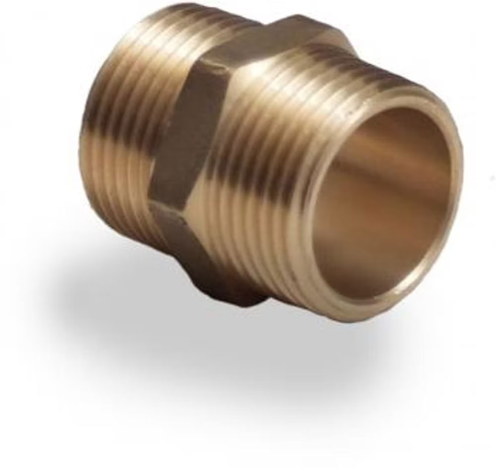 1/2" Brass Flanged Plug