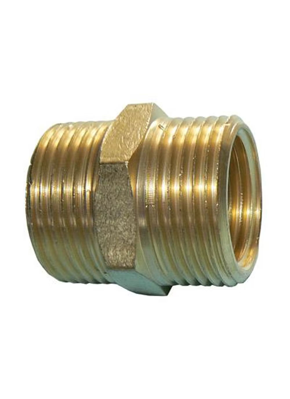 Washing machine inlet hose connector 3/4"x3/4" BRASS