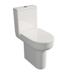 Bijou C/C WC Pan C/C Cistern Premium Soft Close Seat