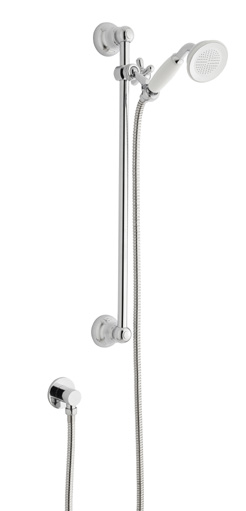 Showering Viktory Option 4 Thermostatic Exposed Shower With Adjustable Slide Rail Kit