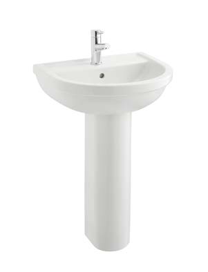 Milton 450mm 1th Basin Pedestal