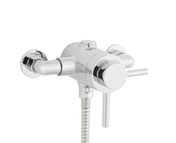 Showering Shower Valves Plan Exposed Thermostatic Valve