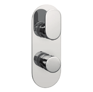 SHOWER VALVES LOGIK CONCEALED THERMOSTATIC VALVE & DIVERTER