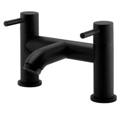 Brassware Nero Round Bath Filler