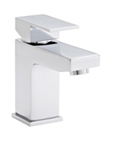 Brassware Element Mono Basin Mixer With Click Waste