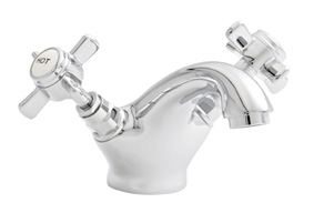 Brassware Klassique Mono Basin Mixer With Click Waste